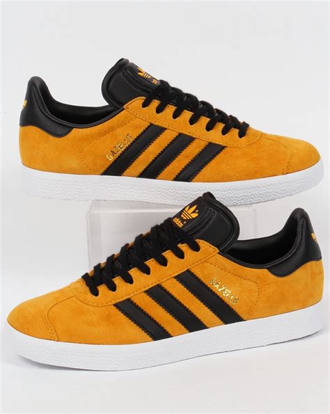 adidas gazelle schwarz gold braune sohle|adidas gazelle shoes white.